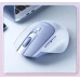 Бездротова миша Inphic M2 з підключенням USB2.4G, акумулятором, 2400 DPI, блакитний