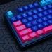 Набір кейкапів Vaporwave Dream Cyberpunk 2077 для клавіатур, 131 штука
