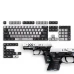 Набір кейкапів Printstream для механічних клавіатур, PBT+PC, OEM-профіль, повнорозмірний, 122 клавіши