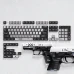 Набір кейкапів Printstream для механічних клавіатур, PBT+PC, OEM-профіль, повнорозмірний, 122 клавіши