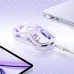 Миша GravaStar Mercury M1 Pro Special Edition ігрова з комбінованим підключенням, Lavender Purple