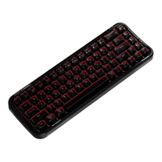Клавіатура Mofii Pearl SK-711 з комбінованим підключенням, RGB підсвіткою та силіконовою підставкою під зап'ястя - Black