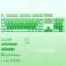 Комплект кейкапів XVX Green Jelly для клавіатури, 132 штуки