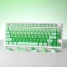 Комплект кейкапів XVX Green Jelly для клавіатури, 132 штуки