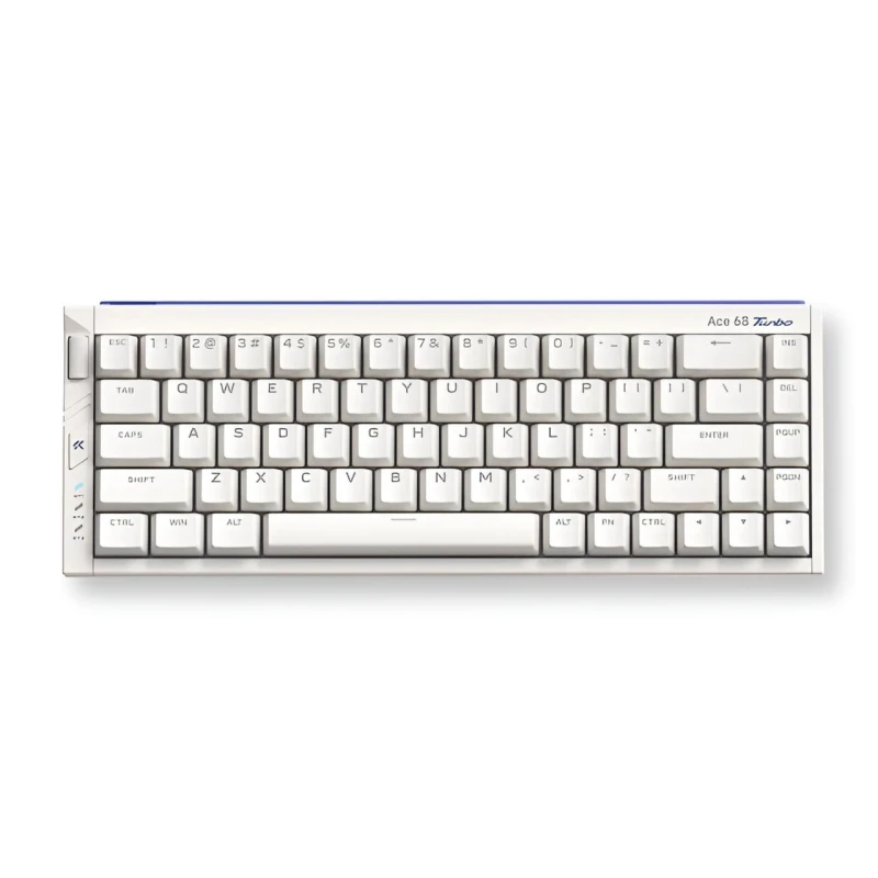 Клавіатура ігрова MCHOSE Ace 68 Turbo магнітна дротова Mount Tai Magnetic Switch GT, Nova White