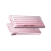 Клавіатура ігрова MCHOSE Ace 68 Turbo магнітна дротова Mount Tai Magnetic Switch GT, Peachy Pink