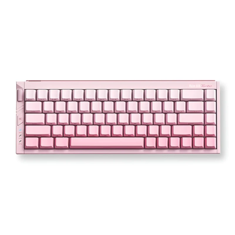 Клавіатура ігрова MCHOSE Ace 68 Turbo магнітна дротова Mount Tai Magnetic Switch GT, Peachy Pink