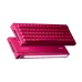 Клавіатура ігрова MCHOSE Ace 68 Turbo магнітна дротова Mount Tai Magnetic Switch GT, Berry Red