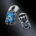 Ігрова миша GravaStar Mercury M1 Pro з комбінованим підключенням, RGB, 26000DPI, Battle Worn Edition-Silver Mist