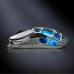 Ігрова миша GravaStar Mercury M1 Pro з комбінованим підключенням, RGB, 26000DPI, Battle Worn Edition-Silver Mist