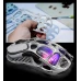 Ігрова миша GravaStar Mercury M1 Pro з комбінованим підключенням, RGB, 26000DPI, Battle Worn Edition-Silver Mist