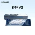 Механічна ігрова клавіатура MCHOSE K99 V3 з комбінованим підключенням та RGB підсвіткою, Sky Blue
