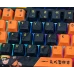 Ігрова магнітна клавіатура Valkyrie VK99 Gaming Naruto Uzumaki з комбінованим під'єднанням, RGB-підсвіткою, TFT-екраном
