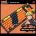 Ігрова магнітна клавіатура Valkyrie VK99 Gaming Naruto Uzumaki з комбінованим під'єднанням, RGB-підсвіткою, TFT-екраном