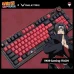 Ігрова магнітна клавіатура Valkyrie VK99 Gaming Itachi Uchiha з комбінованим під'єднанням, RGB-підсвіткою, TFT-екраном