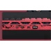Ігрова магнітна клавіатура Valkyrie VK99 Gaming Itachi Uchiha з комбінованим під'єднанням, RGB-підсвіткою, TFT-екраном