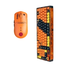 Игровой беспроводной набор Valkyrie: клавиатура VK99 Gaming и мышь VK M1 Pro, Naruto Uzumaki