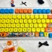 Набір кейкапів Dragon Ball Z: Goku Edition - PBT, MOA профіль, 108 клавіш