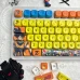 Набір кейкапів Dragon Ball Z: Goku Edition - PBT, MOA профіль, 108 клавіш