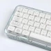 Набір кейкапів Miffy Bunny White — MOA профіль, PBT, 119 клавіш для механічної клавіатури