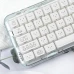 Набір кейкапів Miffy Bunny White — MOA профіль, PBT, 119 клавіш для механічної клавіатури