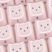 Набір кейкапів Miffy Pink Bunny — MOA профіль, PBT, 119 клавіш для механічної клавіатури