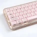 Набір кейкапів Miffy Pink Bunny — MOA профіль, PBT, 119 клавіш для механічної клавіатури