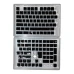 Набор кейкапов XVX Starry Night Black — 123 клавиши, глянцевые, PBT+PC, профиль ASA/OEM Набор кейкапов XVX Starry Night Black — 123 клавиши, глянцевые, PBT+PC, профиль ASA/OEM