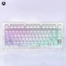 Клавіатура GravaStar Mercury K1 Lite із комбінованим підключенням - Crystal Aurora