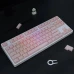 Набір кейкапів Crystal Jelly Pink для механічної клавіатури — 132 клавіші, ABS+PC, CBSA профіль