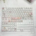 Кейкапи для механічної клавіатури "Sakura Magic", 108 клавіш, профіль MOA, PBT