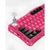 Клавіатура FoWhat NEO75 (GravaStar Mercury K1 Lite) із комбінованим підключенням - Berry Red