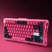 Клавіатура FoWhat NEO75 (GravaStar Mercury K1 Lite) із комбінованим підключенням - Berry Red