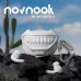 Креативний чохол-щелепа Novnook для навушників Apple AirPods Pro / AirPods Pro 2 з карабіном, Зуби Білий