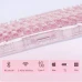 Клавіатура GravaStar Mercury K1 Lite із комбінованим підключенням - Crystal Rose