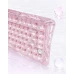 Клавіатура GravaStar Mercury K1 Lite із комбінованим підключенням - Crystal Rose
