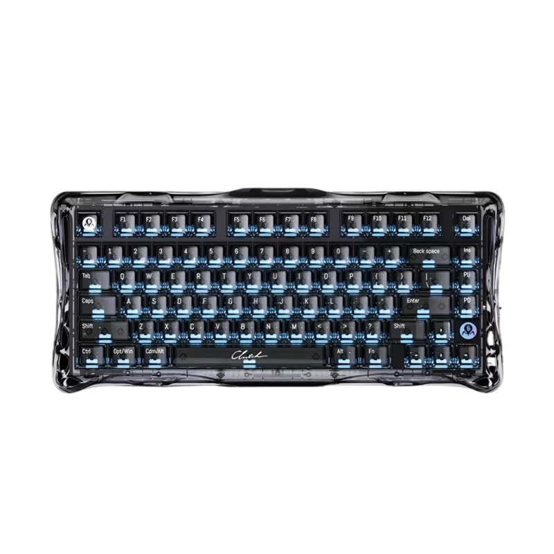 Клавіатура GravaStar Mercury V75 Lite дротова магнітна - Onyx Crystal