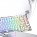 Клавіатура GravaStar Mercury K1 Pro бездротова механічна - Ghost Silver