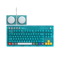 Клавіатура 8BitDo Retro 87 механічна із комбінованим підключенням - N64 30th Collection: Clear Blue