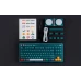 Клавіатура 8BitDo Retro 87 механічна із комбінованим підключенням - N64 30th Collection: Clear Blue